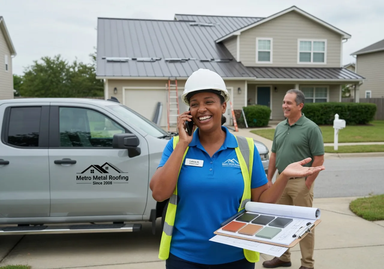 Storm Damage Metal Roof Repair in West Millgrove, OH